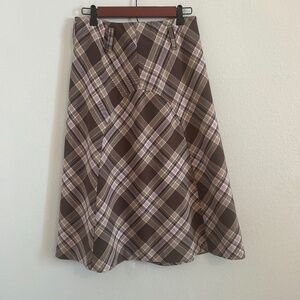 Plaid skirt